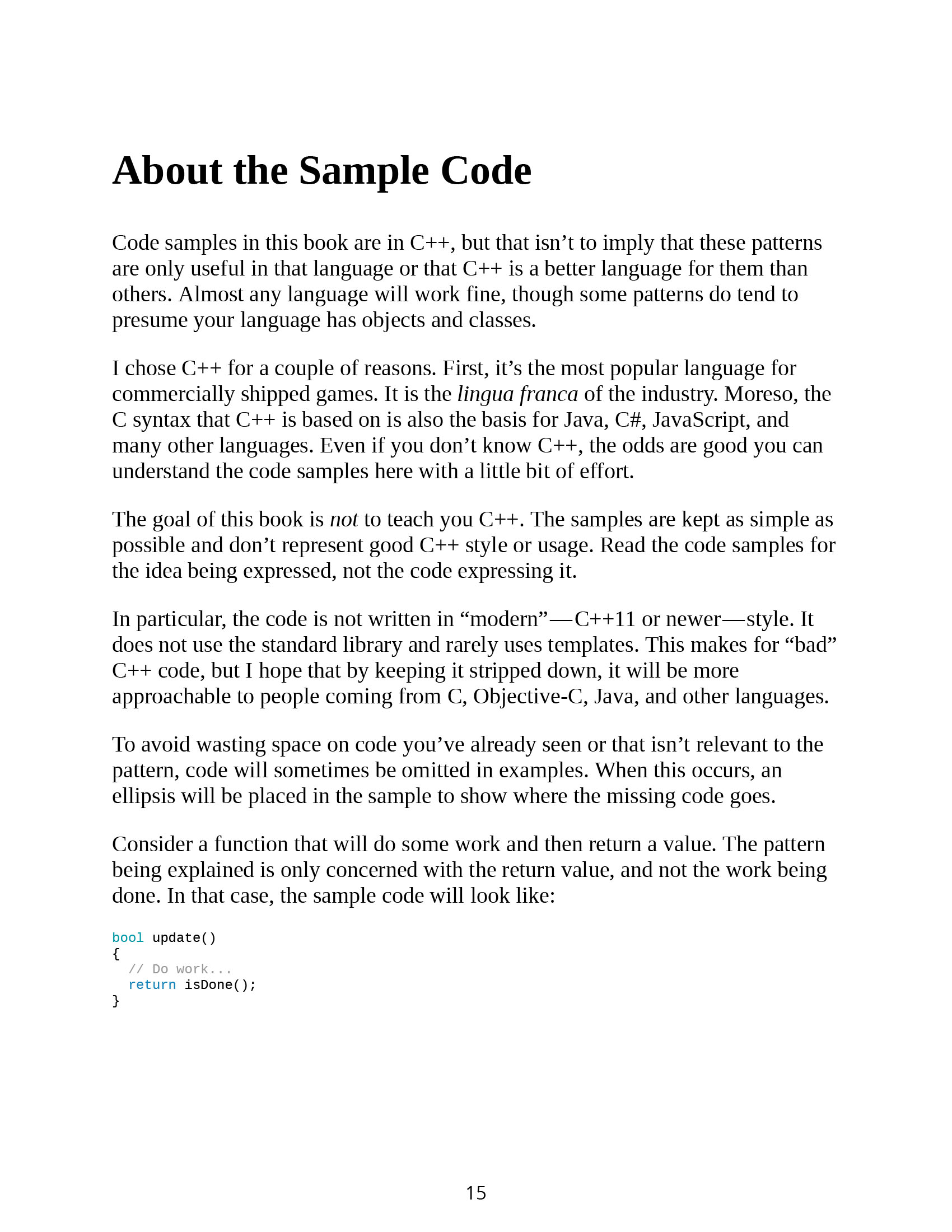 Game Programming Patterns Sách Tiếng Anh