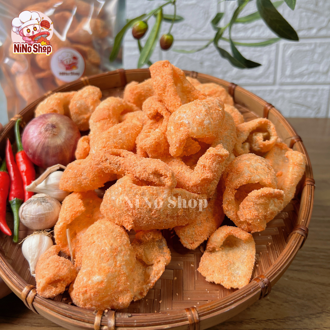 Combo da heo chiên giòn phô mai và tép mỡ