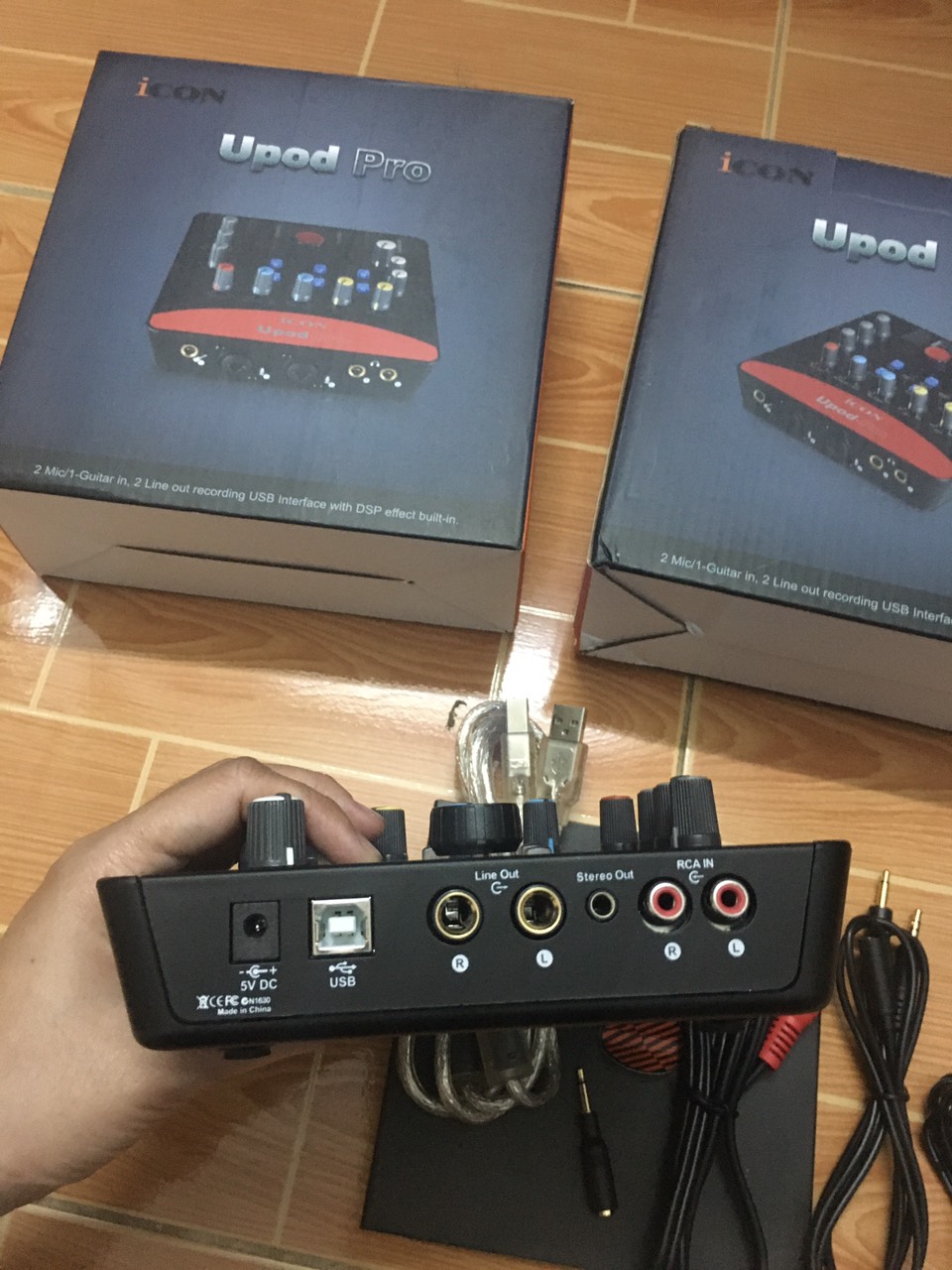 Card âm thanh ICON Upod Pro