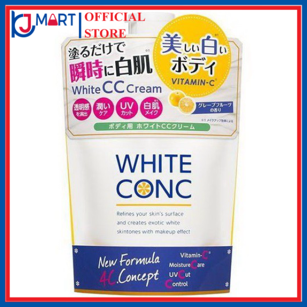 Kem Dưỡng Trắng Da Toàn Thân CC Cream White Conc (200g) cao cấp