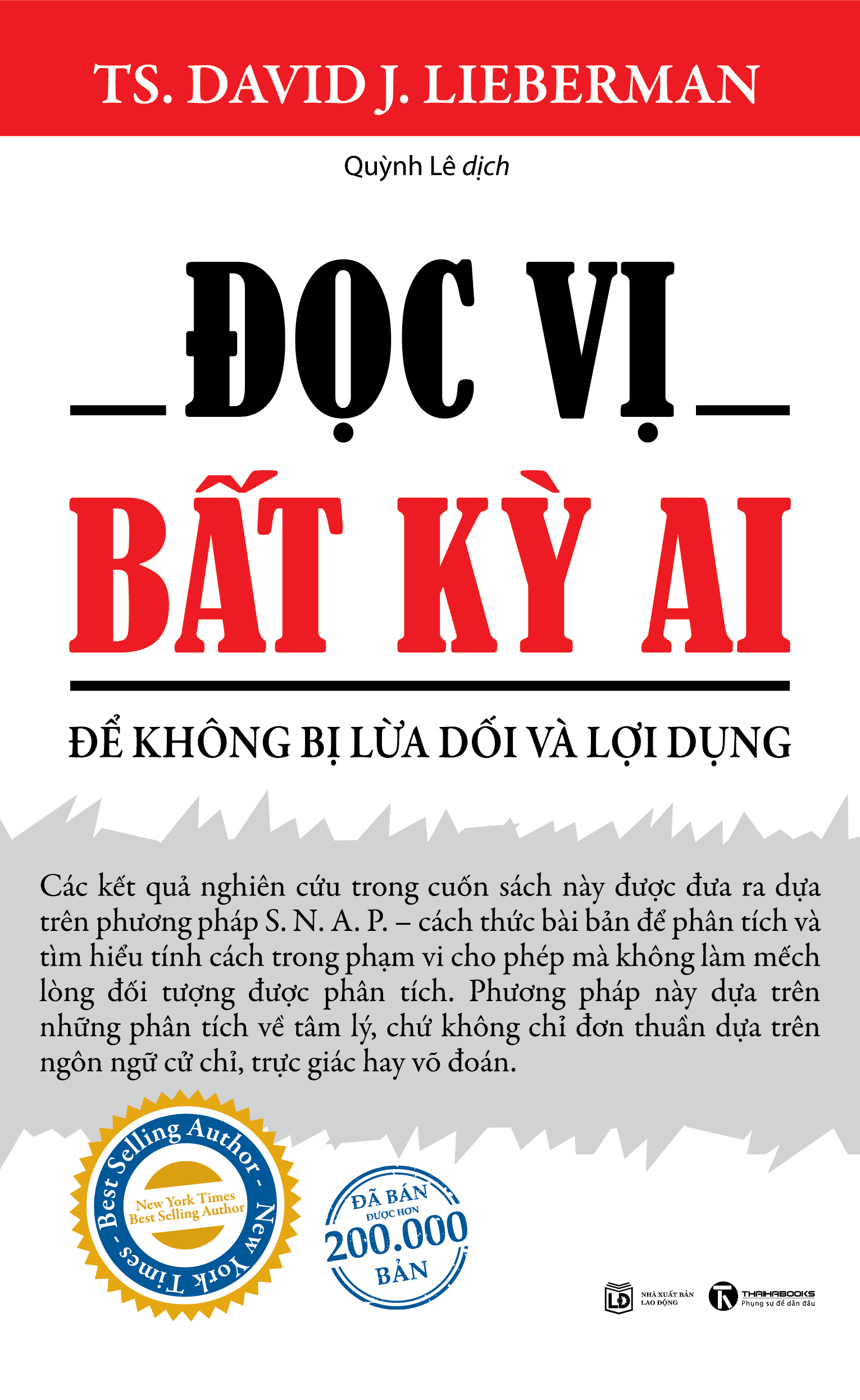 Đọc Vị Bất Kỳ Ai (Tái Bản)