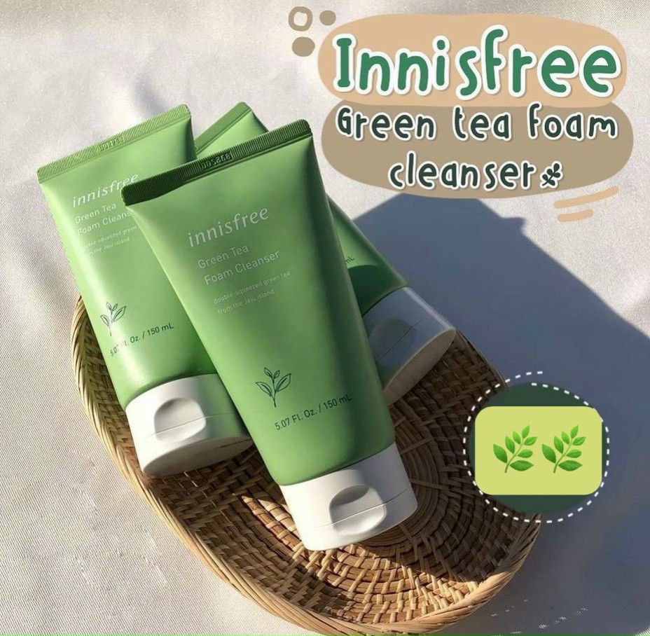 Sữa rửa mặt Innisfree Green Tea