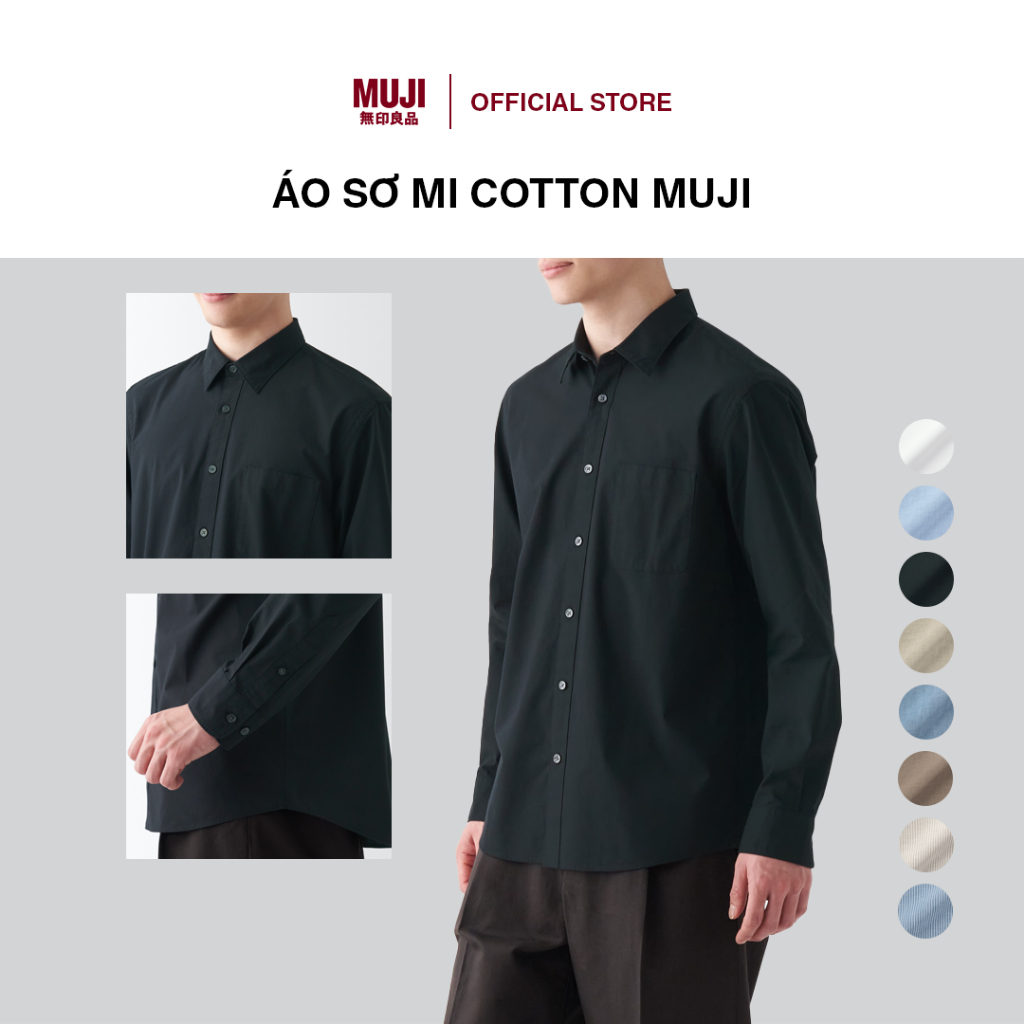 Áo Sơ Mi Cotton MUJI