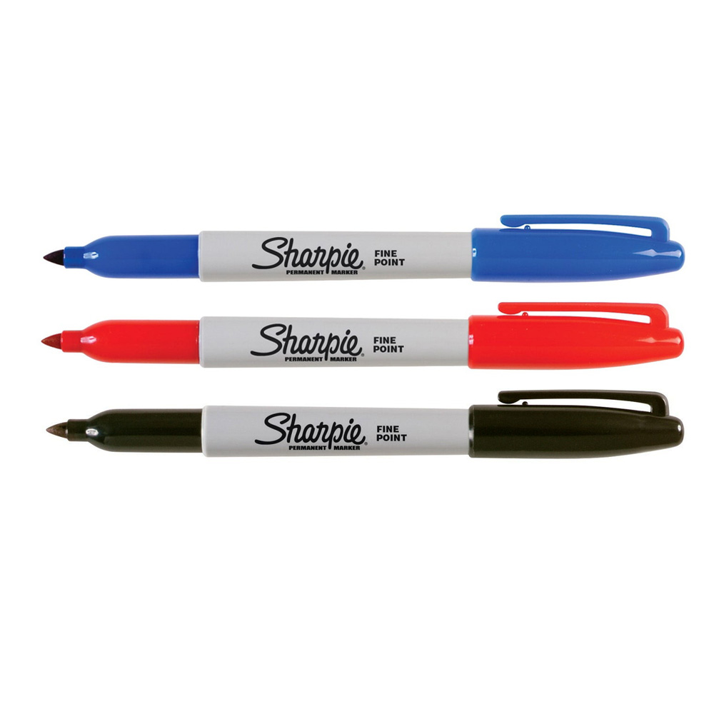 Combo 3 màu Bút lông dầu Sharpie Fine Point 0.9mm