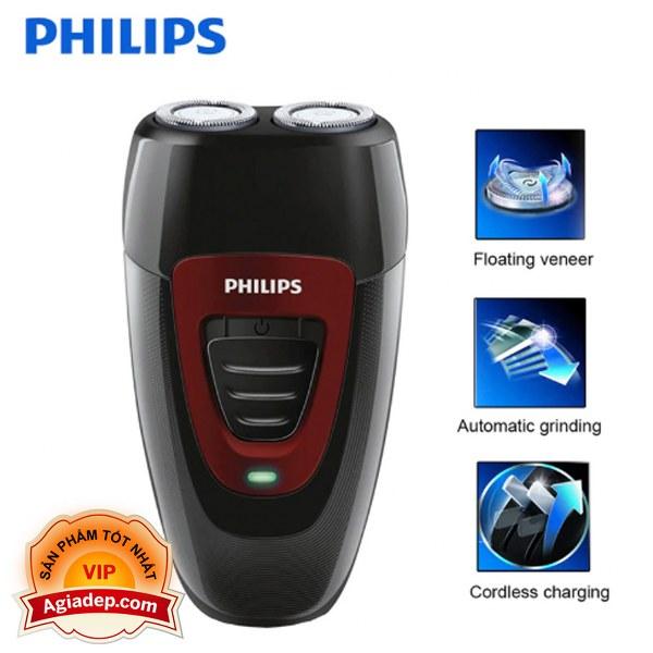 Máy cạo râu điện Philips PQ182 - Hàng hiệu, Pin sạc, Bền xịn của Agiadep.com