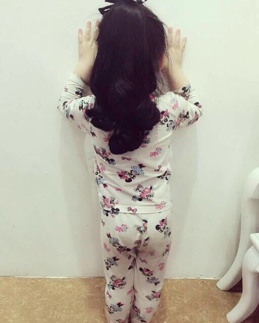Tóc cột xoăn ngắn 30cm dành cho bé gái