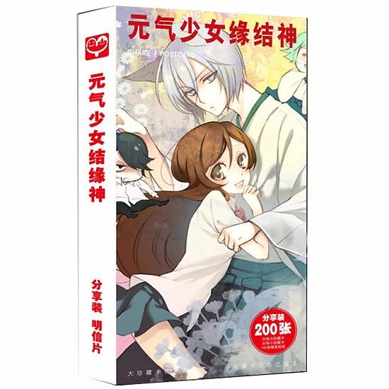 Postcard thổ thần tập sự 200 ảnh hộp ảnh bộ ảnh có ảnh dán sticker lomo bưu thiếp ảnh truyện tranh anime