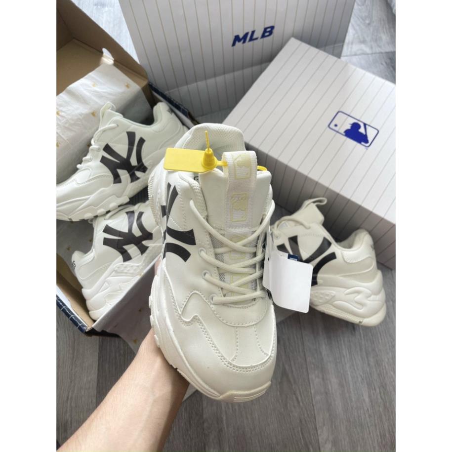 Giày 𝐌𝐋𝐁 Boston, Ny, LA Hot Hit, Giày Thể Thao Tăng Chiều Cao 𝐌𝐋𝐁 NY chữ đen bản đẹp