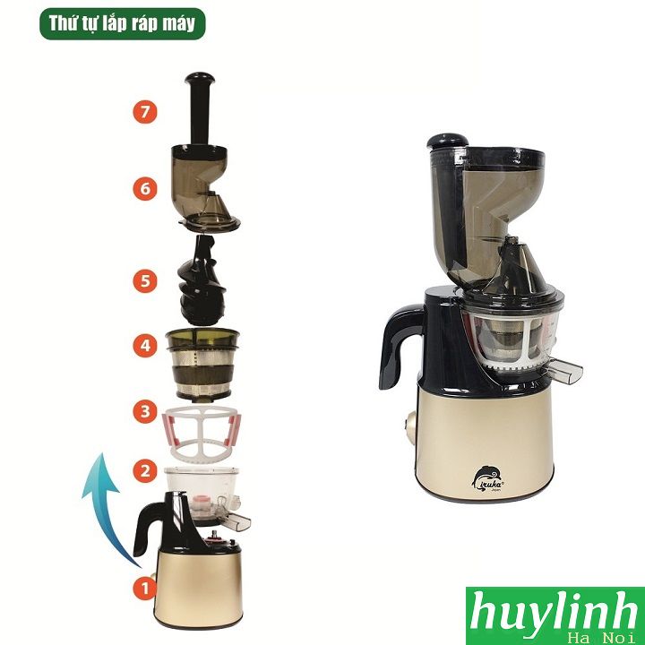 Máy ép chậm Iruka I52