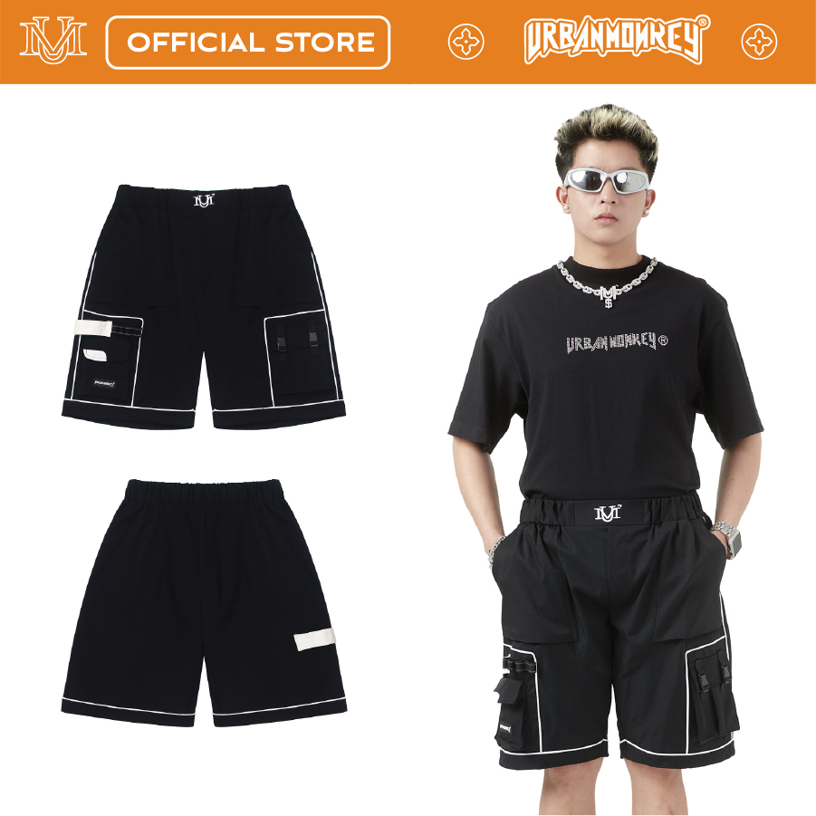 Quần short URBAN MONKEY KOMBAT SHORTS Thiết Kế Basic Thoải Mái