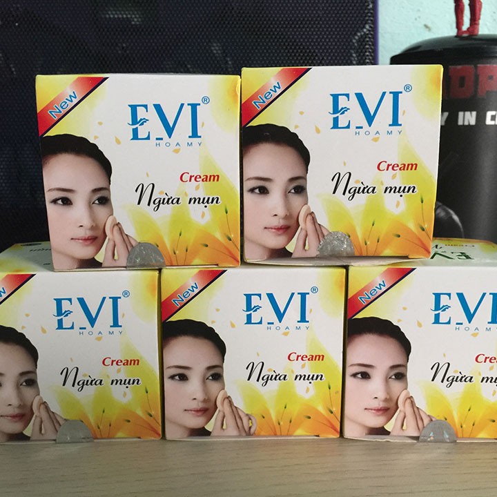 Kem EVI ngừa mụn, trắng da 15gam