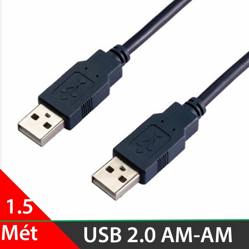 Dây 2 đầu usb đực dài 1.5 mét