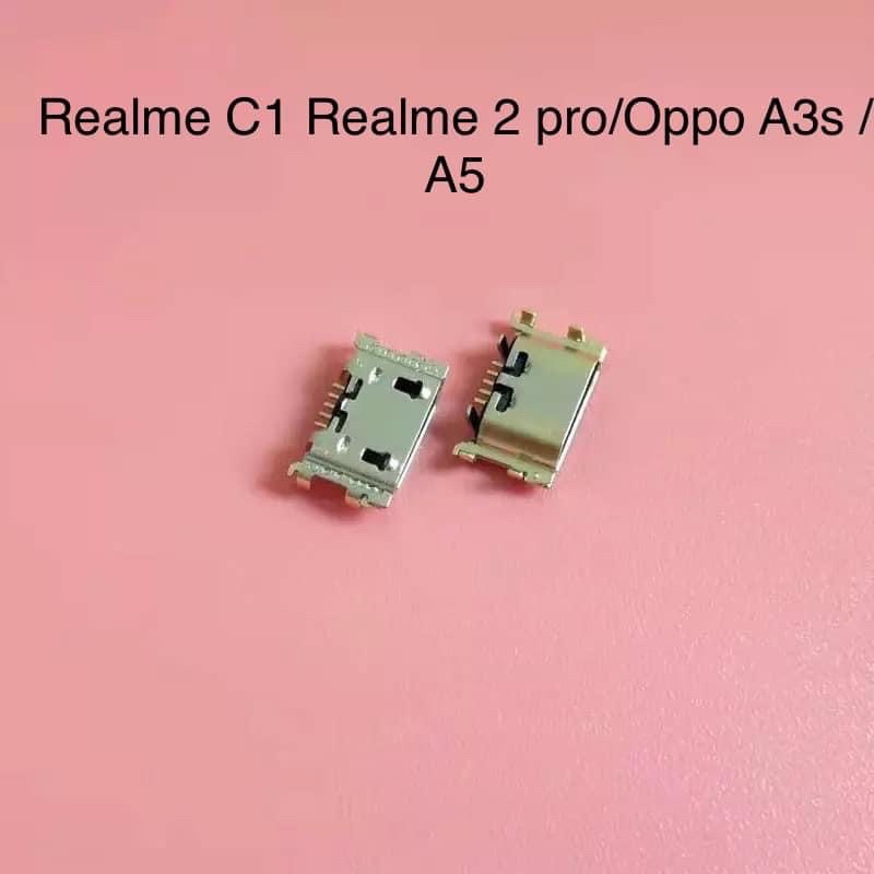 Thay chân sạc oppo a3s ,realme c1, realme 2 pro,a5