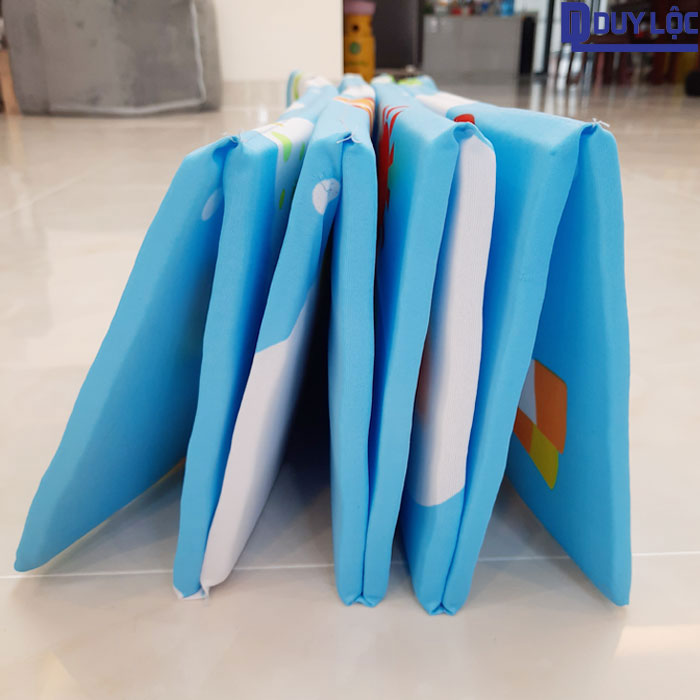 Nệm em bé đệm trẻ em xếp gấp gọn nhẹ