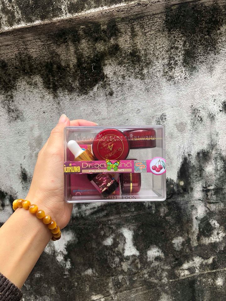 BỘ 5 MÓN NÁM YANHEE CHERRY ĐỎ THÁI LAN