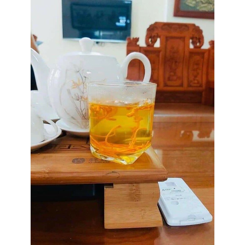 Hoa Đông Trùng Hạ Thảo Sấy Khô Pha Trà, Dưỡng Nhan