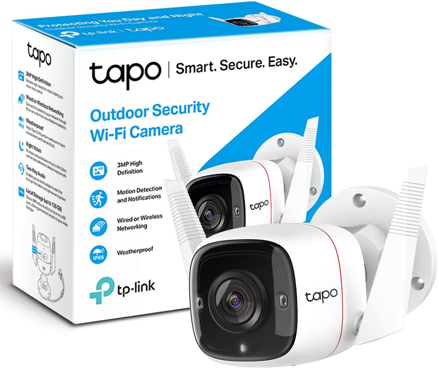 Camera WiFi TP-LINK Tapo C310 3MP security outdoor-genuine goods