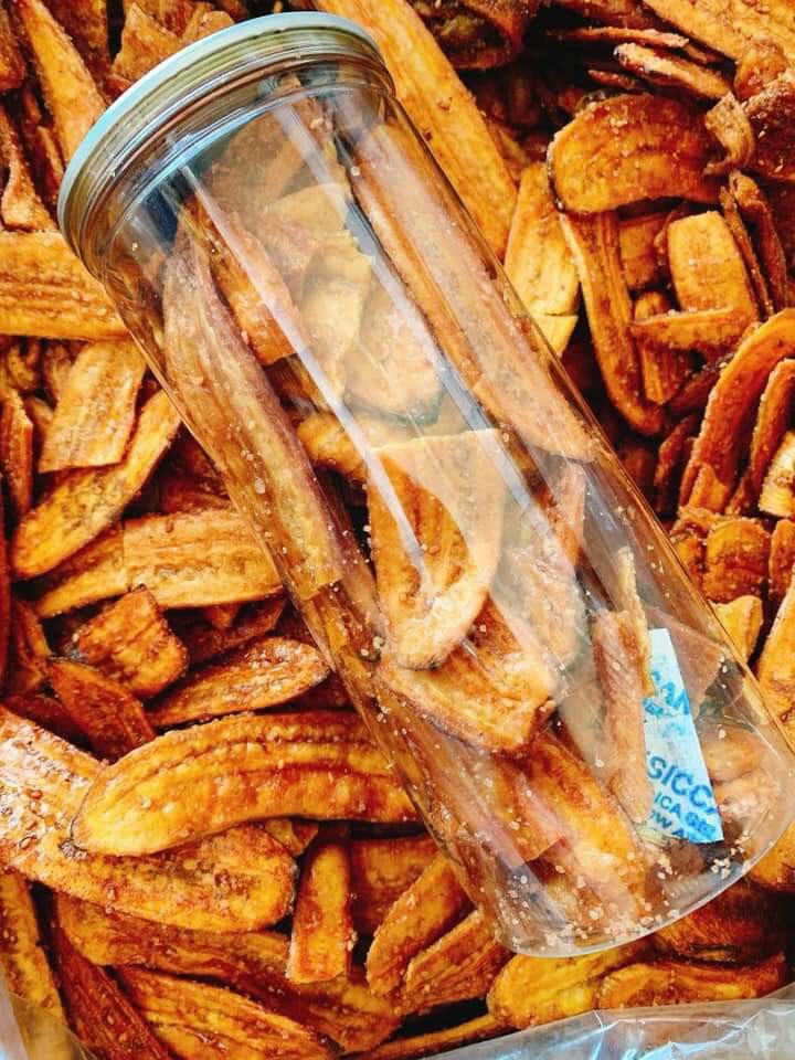 Chuối mè sấy giòn gói 500g