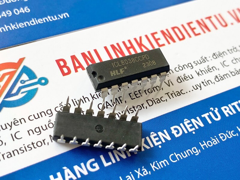 Icl8038ccpd, icl8038 ic tạo xung dip-14