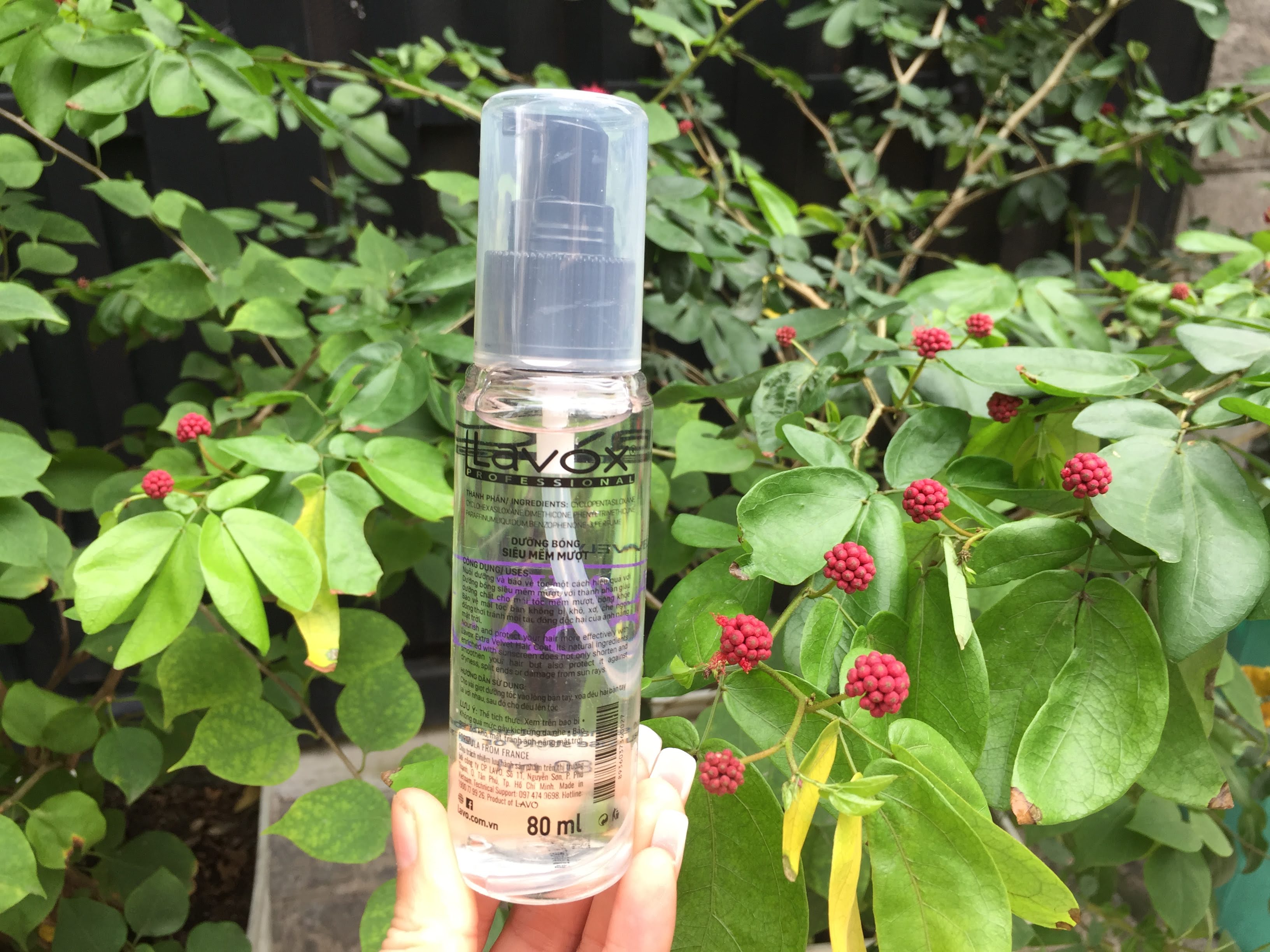 Tuýp Dầu bóng tóc Lavox 60 ml
