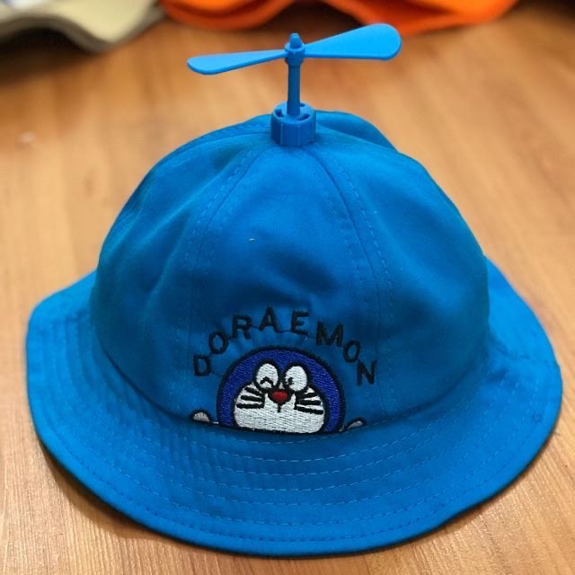 Mũ tai bèo doremon chong chóng cho bé cute 1t đến 5t