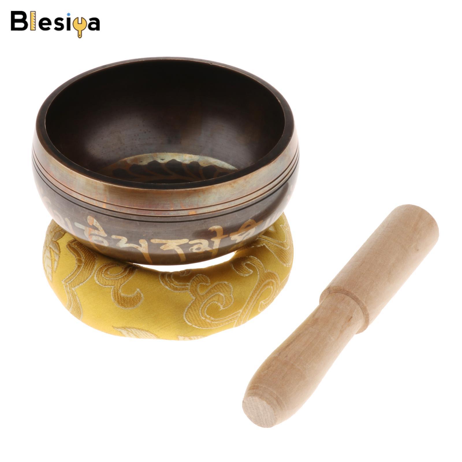 Blesiya Tibetan Nepal Traditional Singing Bowl Yoga Meditation Bowl Pray