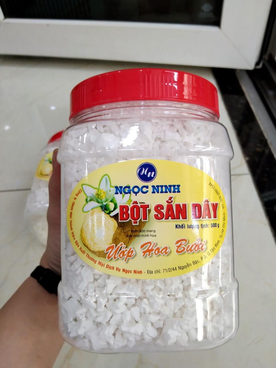Bột sắn dây nguyên chất 500G/hủ