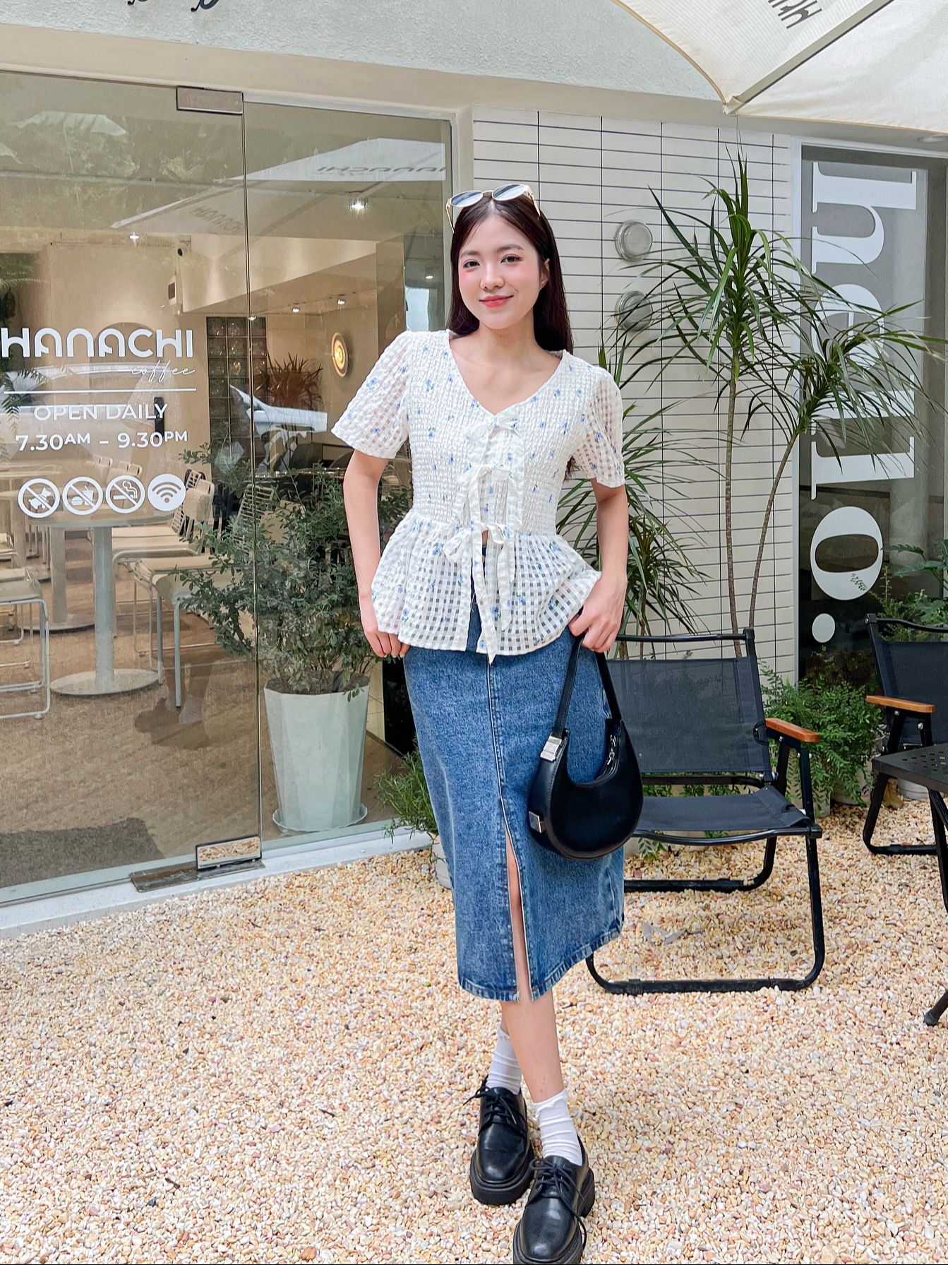 Váy Jean Xẻ Dáng Dài GIGI