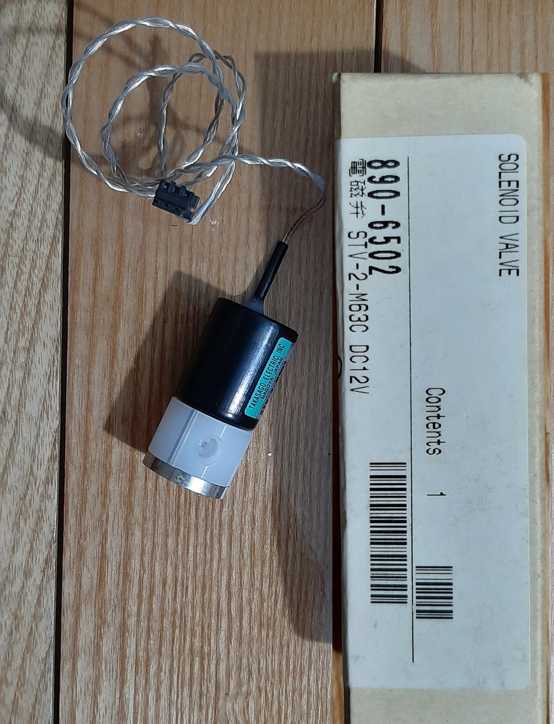 Solennoid valve  890-6502 (Chính hãng)
