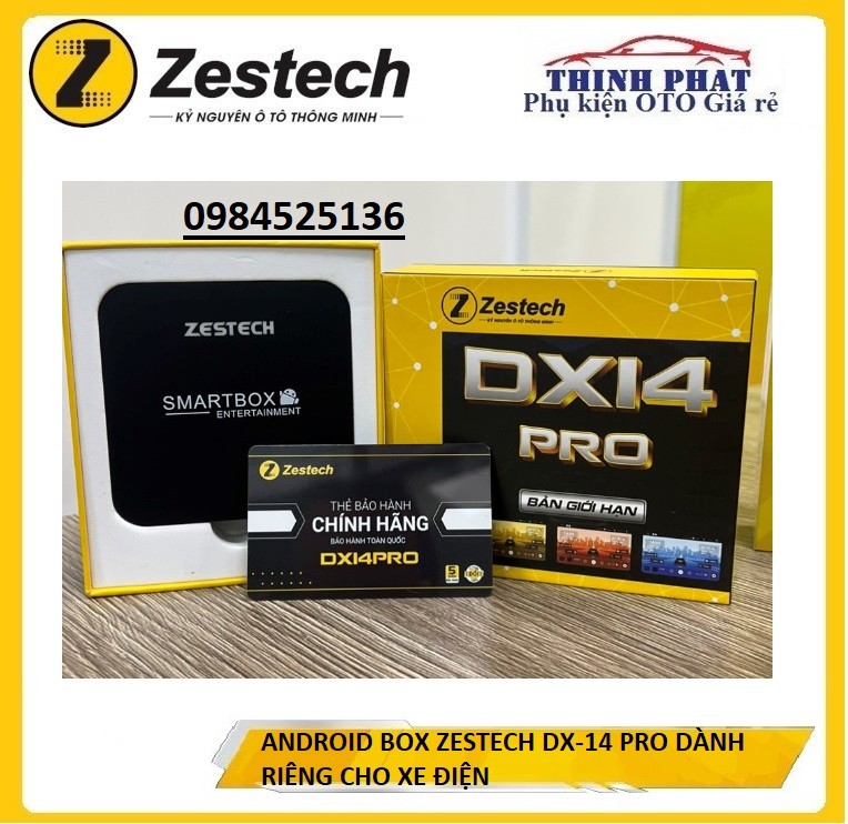 [HÀNG CHÍNH HÃNG]CARPLAY ANDROID Box DÀNH CHO XE ĐIỆN zestech dx14-pro, ram8/128g. android box đa chức năng,carplay box dx14-pro cao cấp bản giới hạn tặng vietmap s1,sim4g,xem youtube,truy cập internet