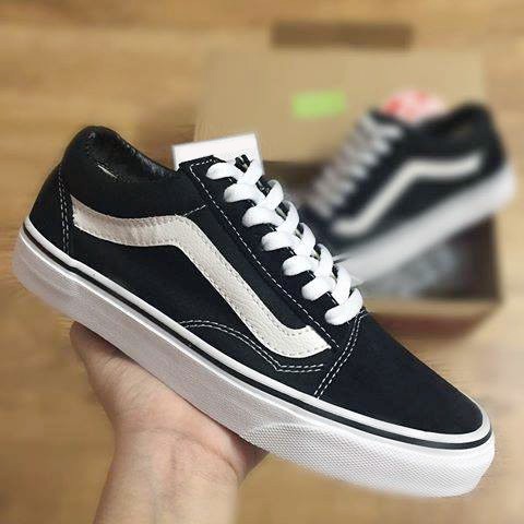 GIÀY VANS OLD VAULT SKOOL ĐEN (Full box + bill)