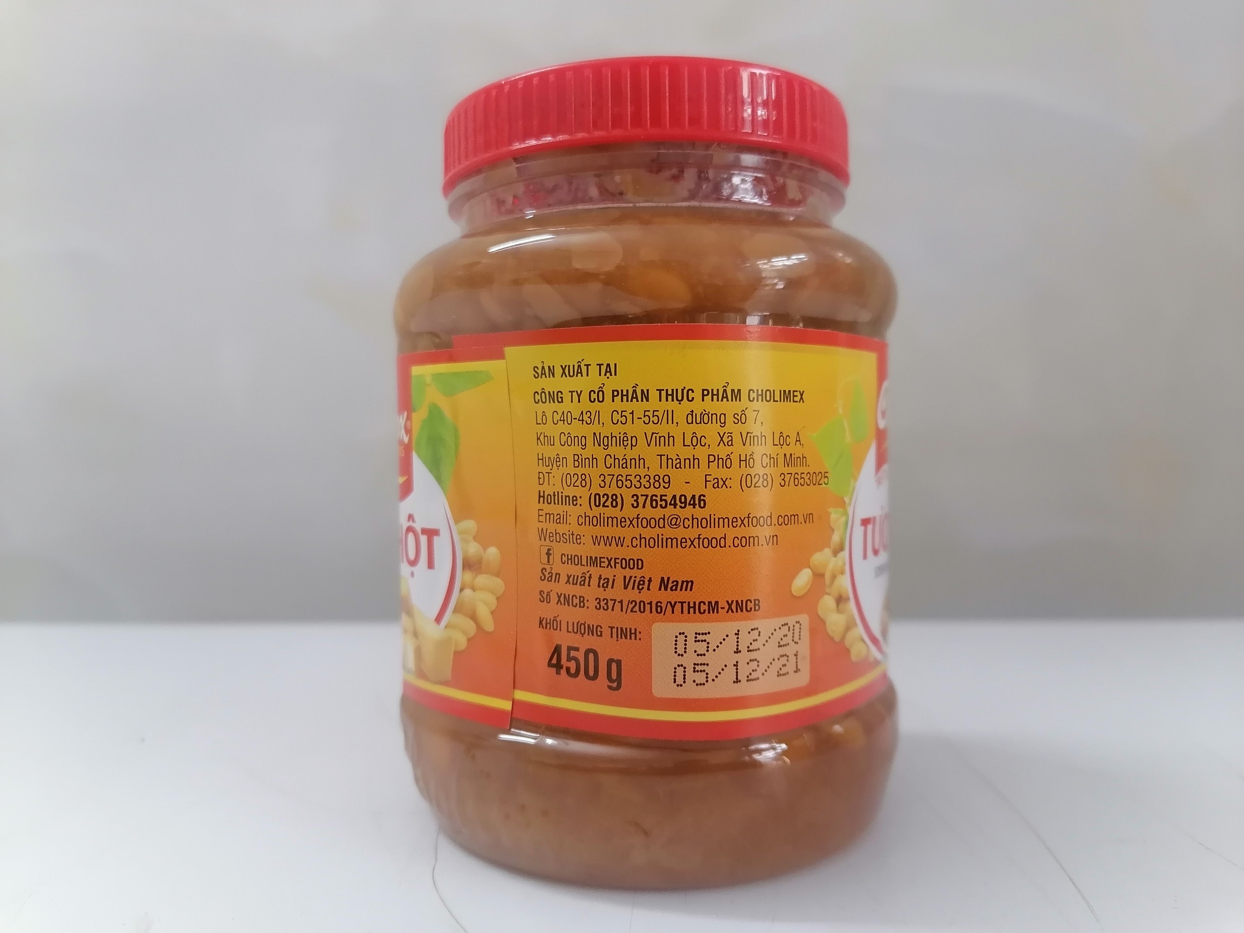 [450g] TƯƠNG HỘT [VN] CHOLIMEX Soybean Sauce (btn-hk)