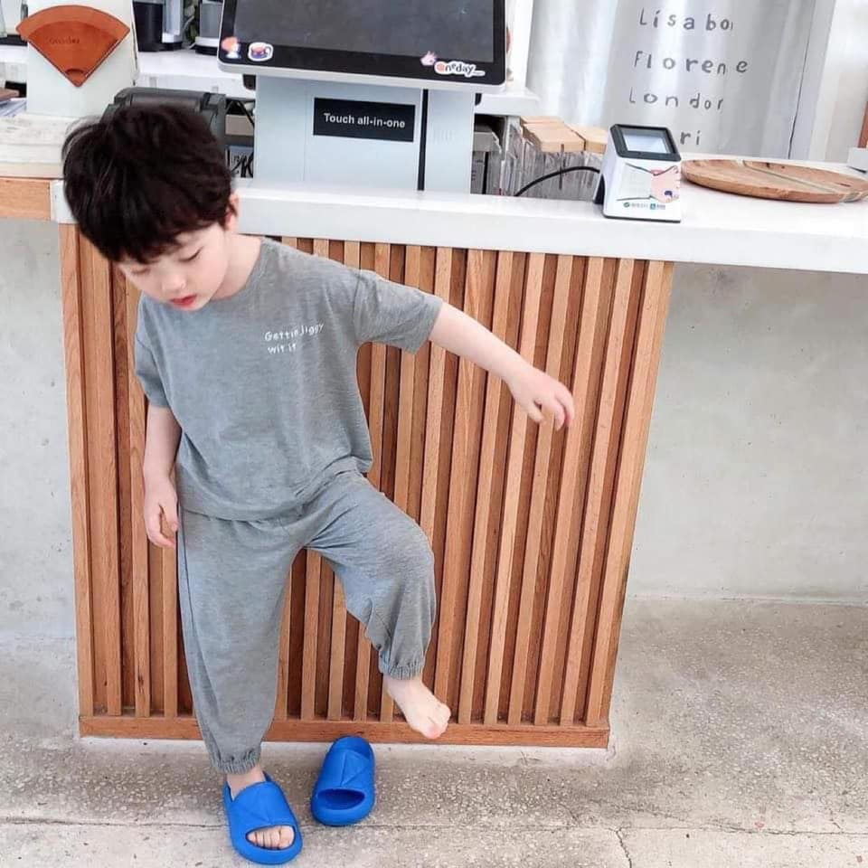 Bộ đồ thun lạnh alibaba cho bé