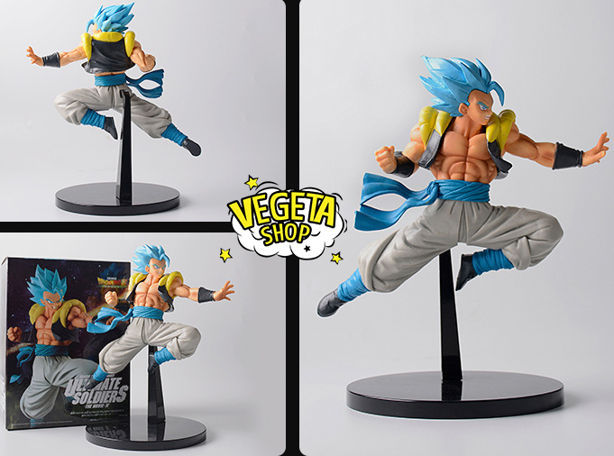 Mô hình Gogeta Dragon Ball Super - Mô hình Gogeta Super Saiyan God Blue - Gogeta tóc vàng - Gogeta tóc xanh - Kamehameha