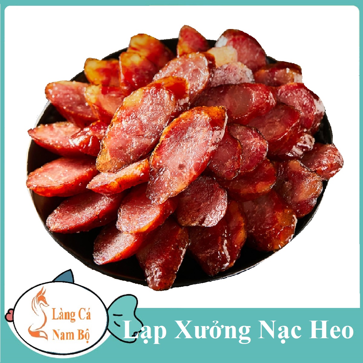 Lạp Xưởng Thịt Tiêu Đen Siêu Tươi Ngon[ Có Giao Hỏa Tốc 4H]