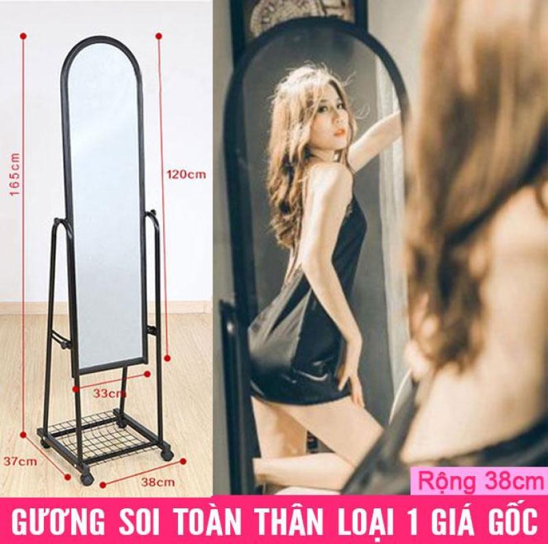 Gương soi toàn thân di động 3 màu cực đẹp giá tổng kho - Rộng 38cm giá rẻ