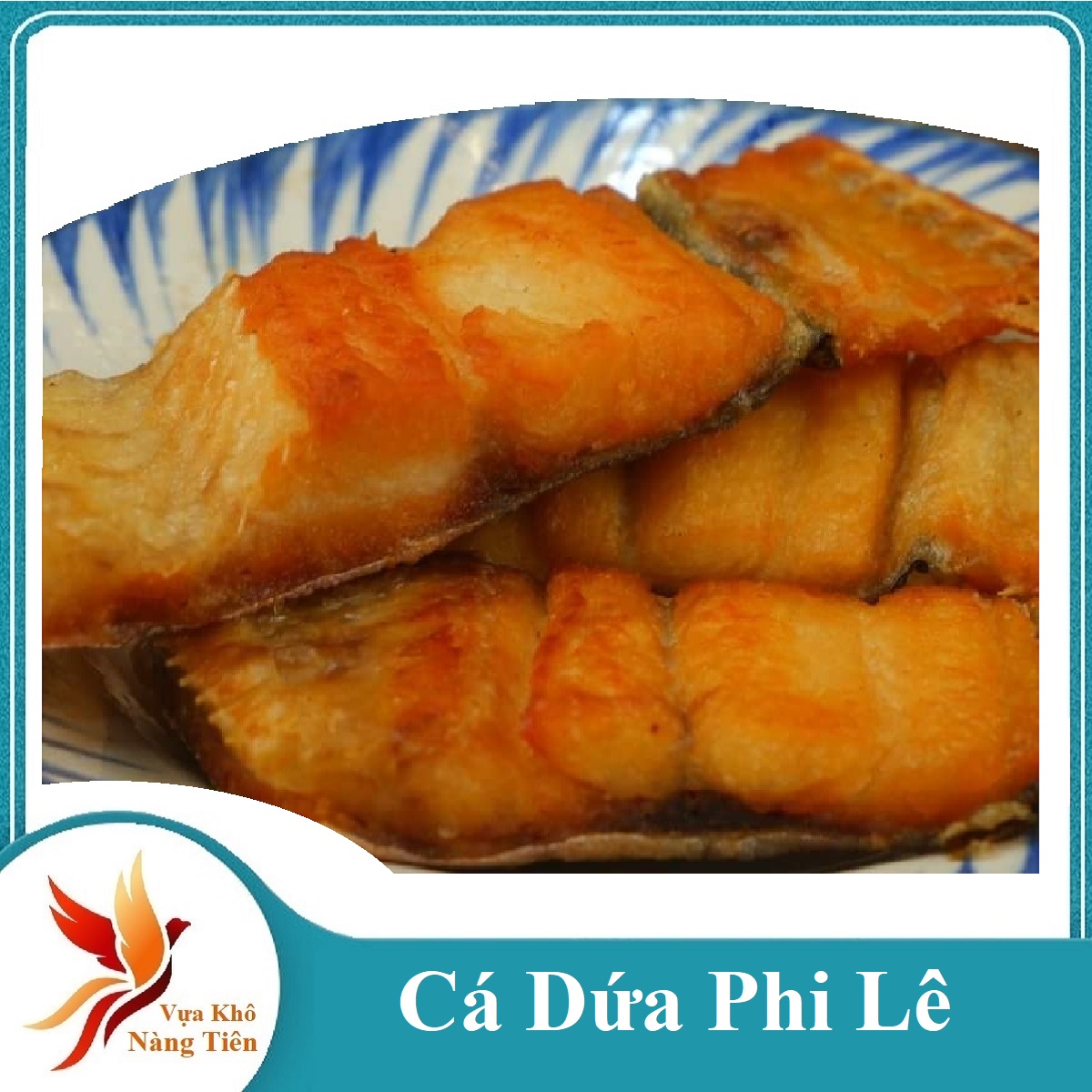 1KG KHÔ CÁ DỨA PHI LÊ CHÍNH HIỆU CẦN GIỜ THỊT DÀY KHÔNG XƯƠNG