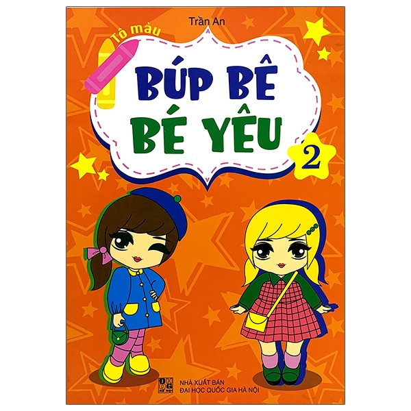 Fahasa - tô màu - búp bê bé yêu 2