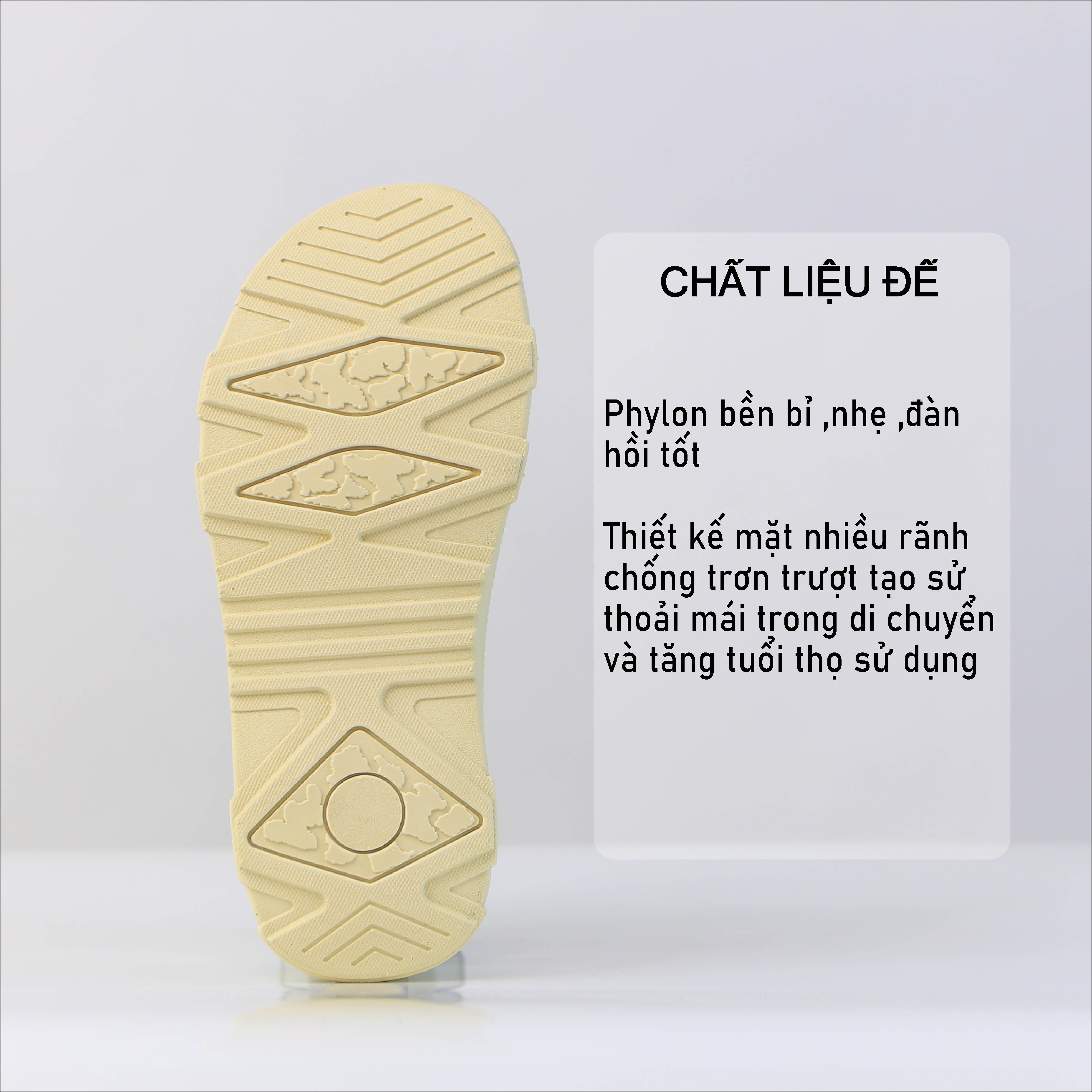 Giày Sandal SYNDER SD2 Màu Be Full [ kèm hộp + vớ ]