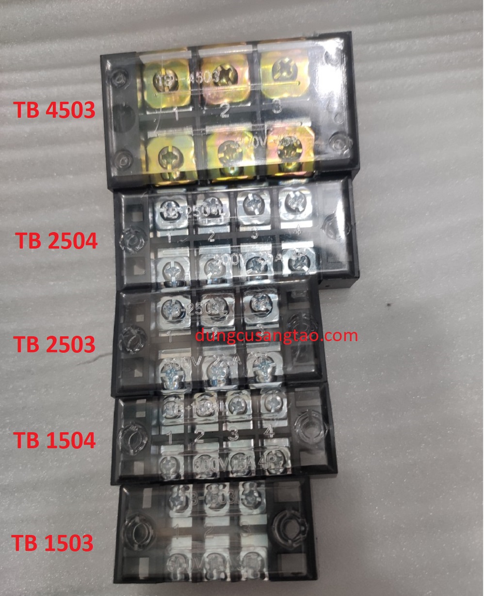 Cầu đấu nối điện TB - domino