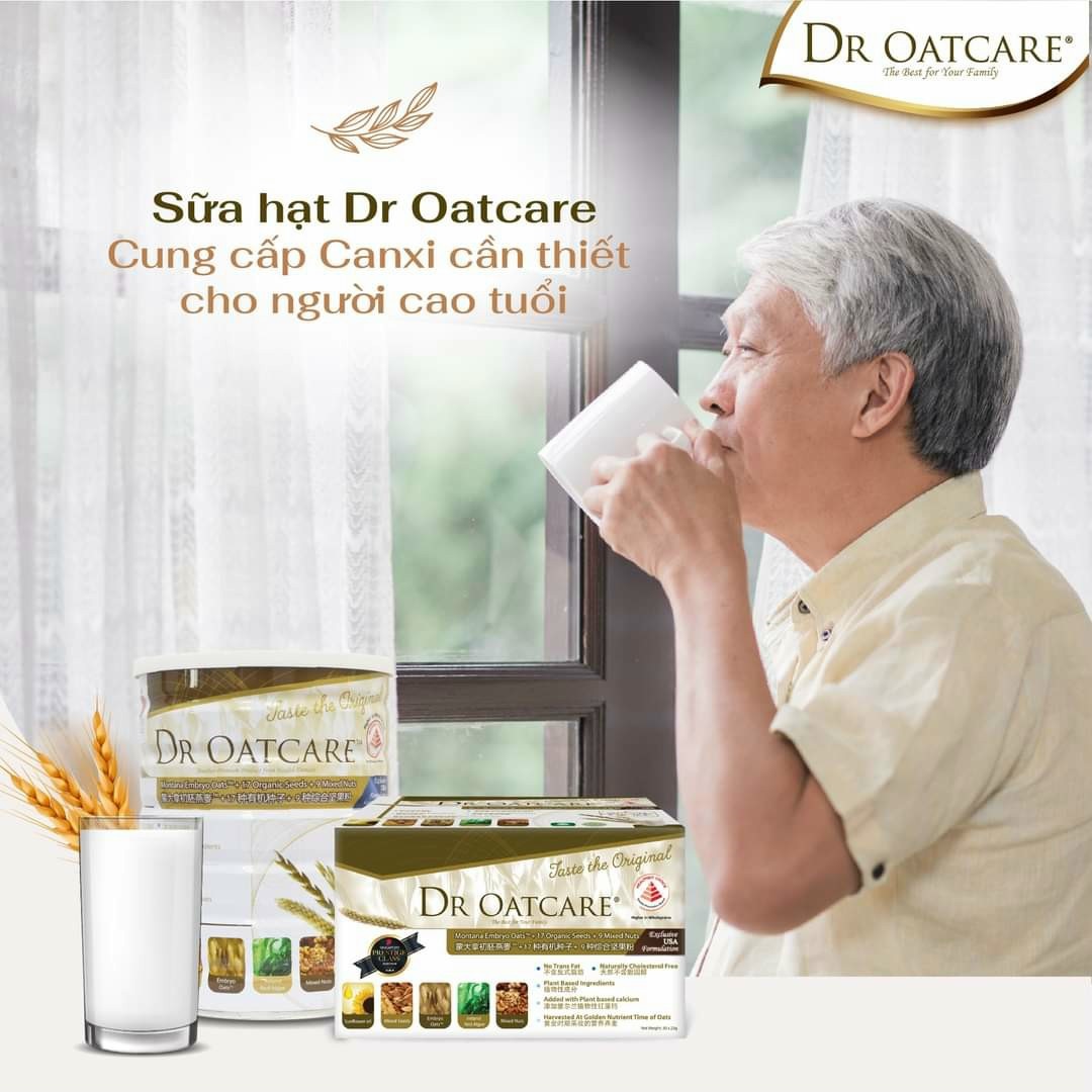 Sữa hạt DR OATCARE 1 hộp thiếc 850gr