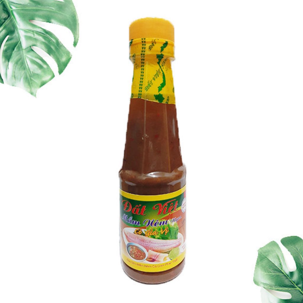 Mắm nêm pha sẵn Đất Việt 240ml dùng chấm thịt luộc, gỏi cuốn siêu ngon