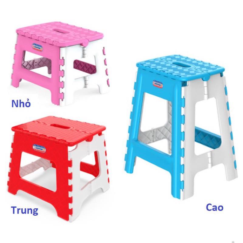 Ghế xếp nhựa vinh nam tiểu trung đại - bao đổi trả nếu hàng lỗi