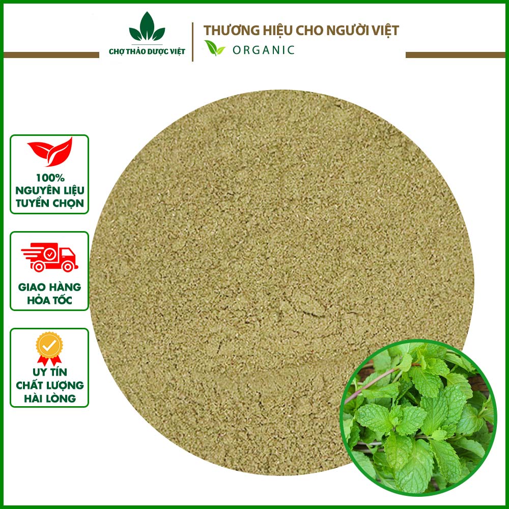 Bột bạc hà sấy lạnh 100g - chợ thảo dược việt