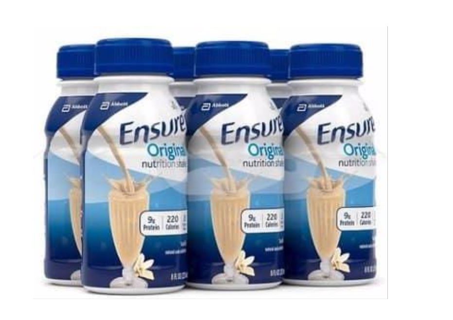 ENSURE ORIGINAL NUTRITION SHAKE MILK 237ML x 6 bottle