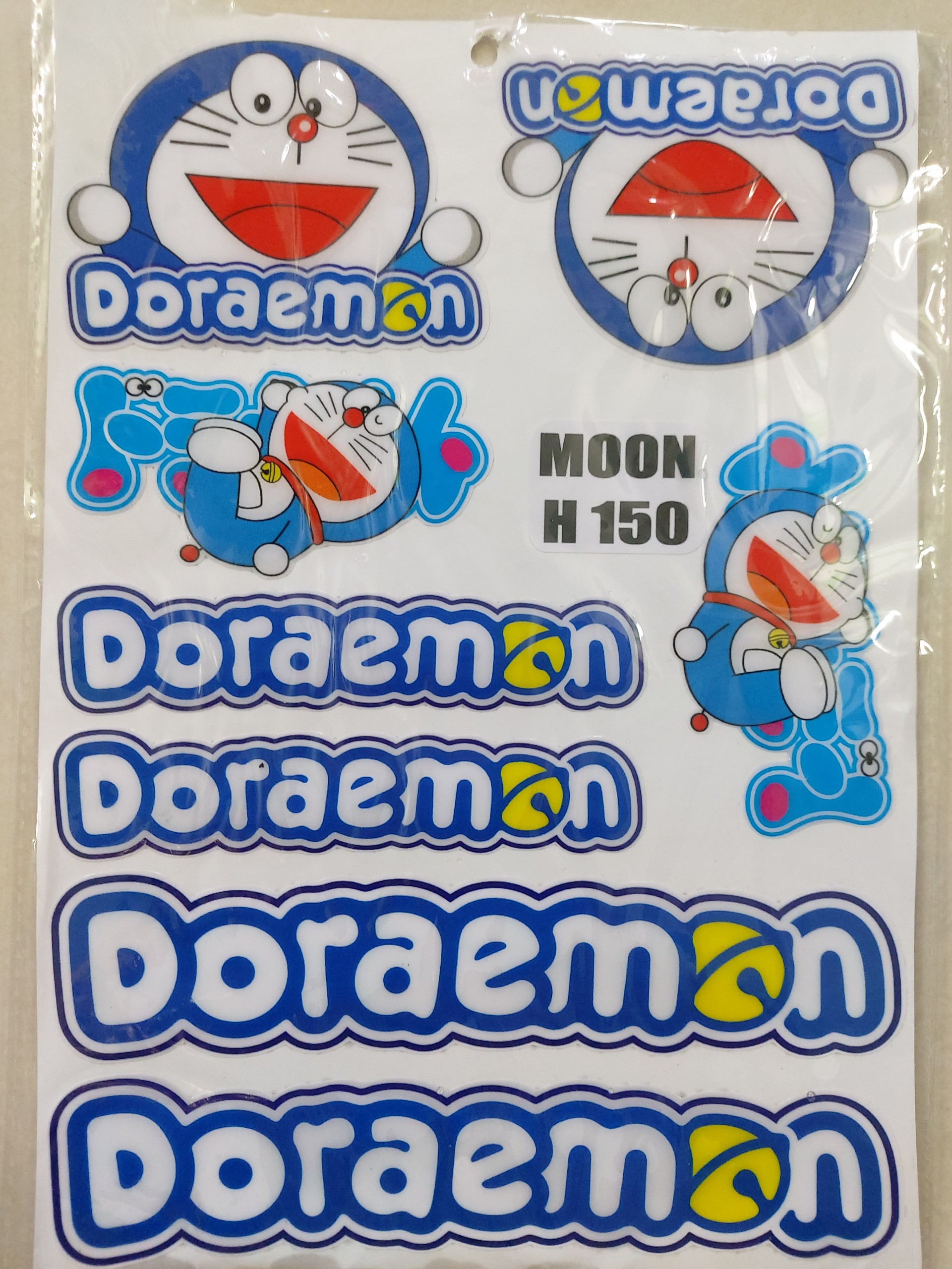 Sticker hoạt hình doremon doraemon nổi trọn bộ