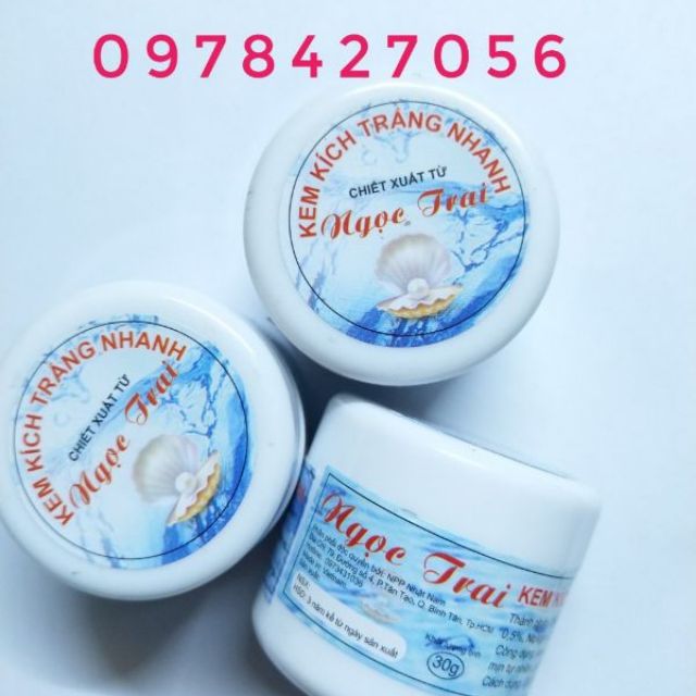 Kem kích trắng nhanh 30g