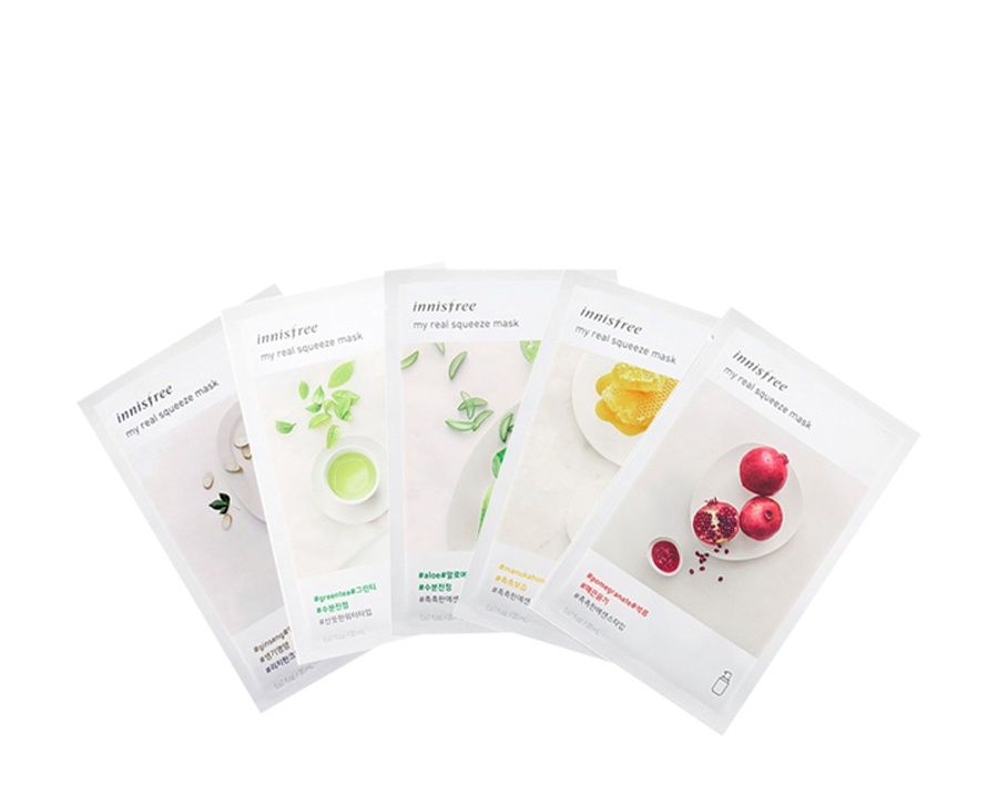 Mặt nạ giấy Innisfree Hàn Quốc đa dạng vị