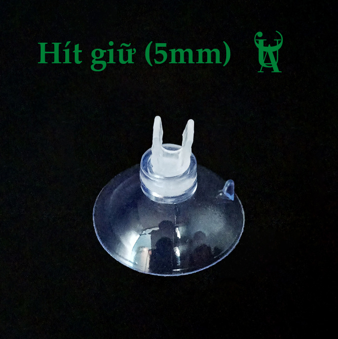Hít kính bể cá giữ ống oxy, ống nước | Nút hít kính