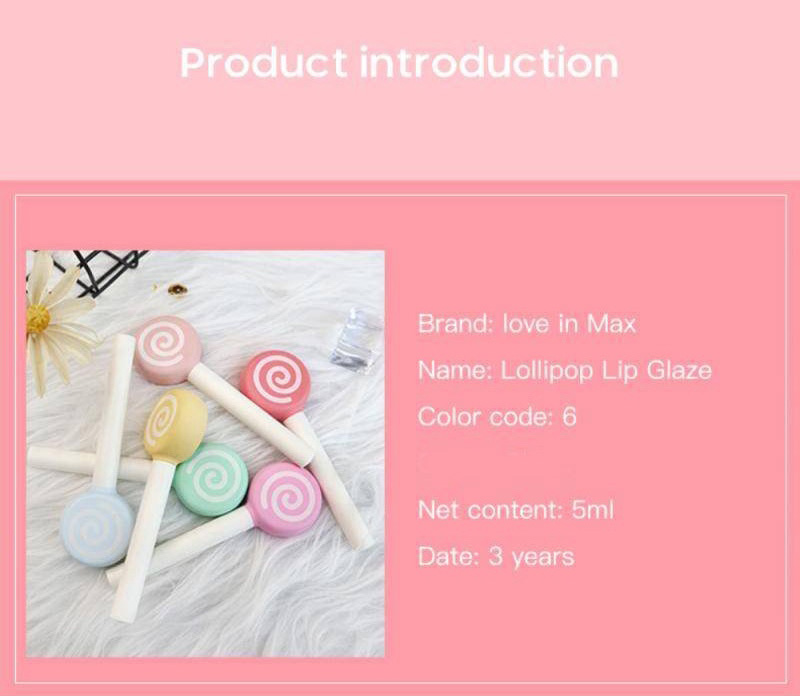 Son kem kẹo ngọt chất son mịn môi Lovely